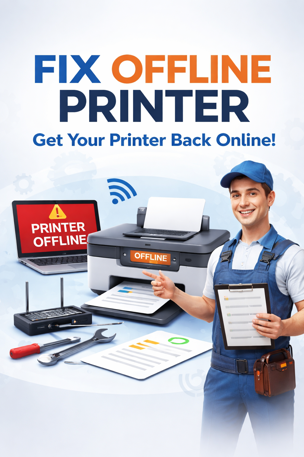 Fix Offline Printer â€“ Get Your Printer Back Online (HP, Canon, Epson, Brother)